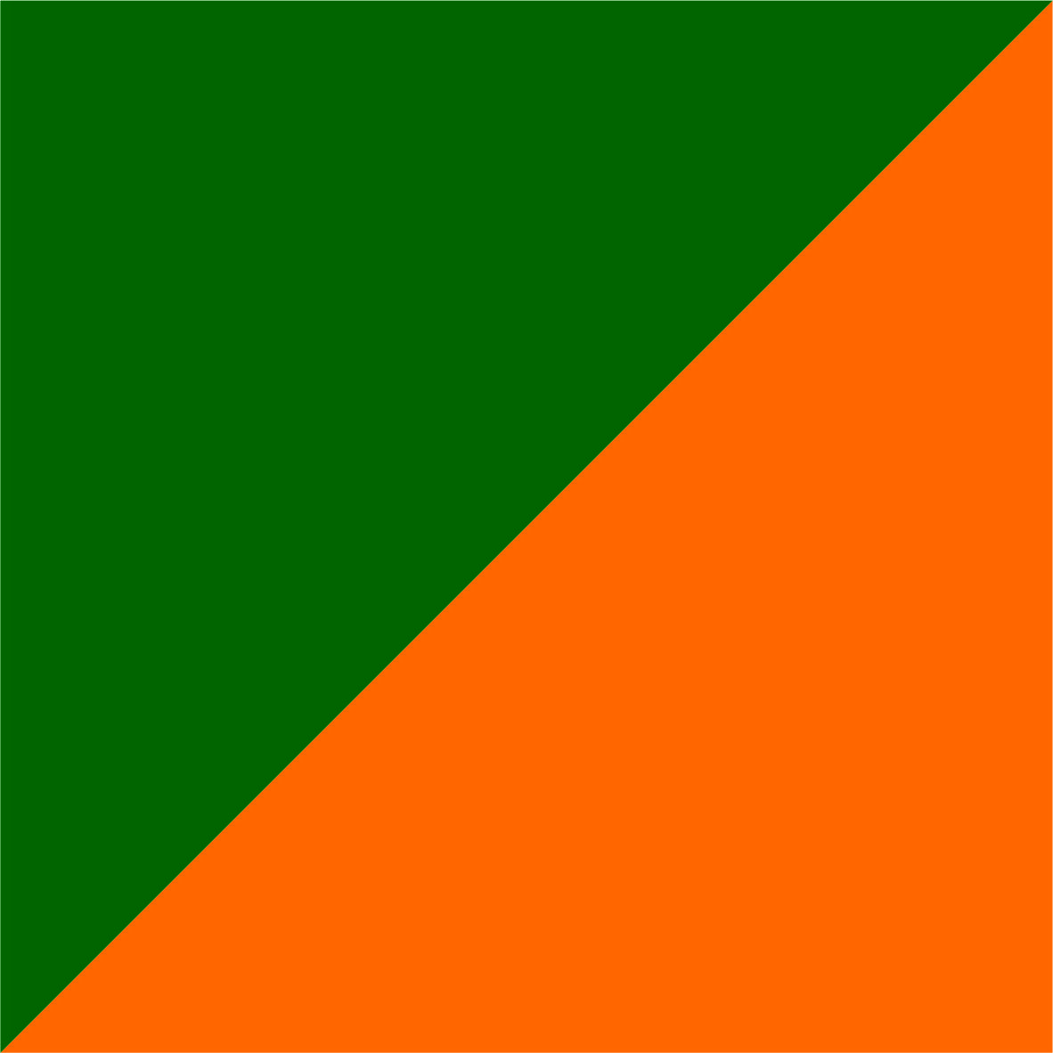 Grün/Orange